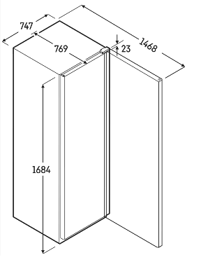 Armoire réfrigérée Liebherr FRFvg 5501 blanc
