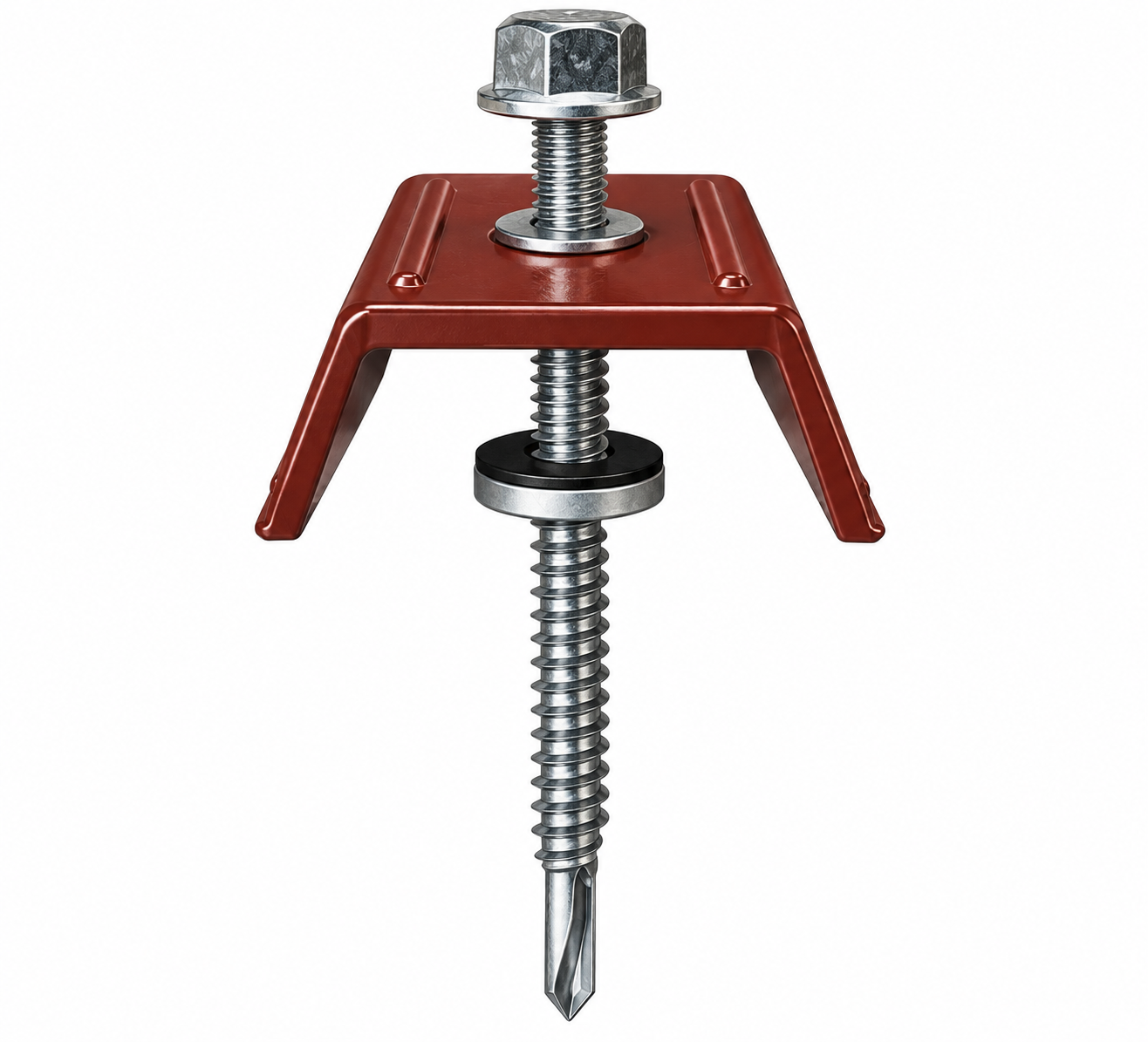 Vis option: Cavalier pan. toiture 8012 (100 pc)