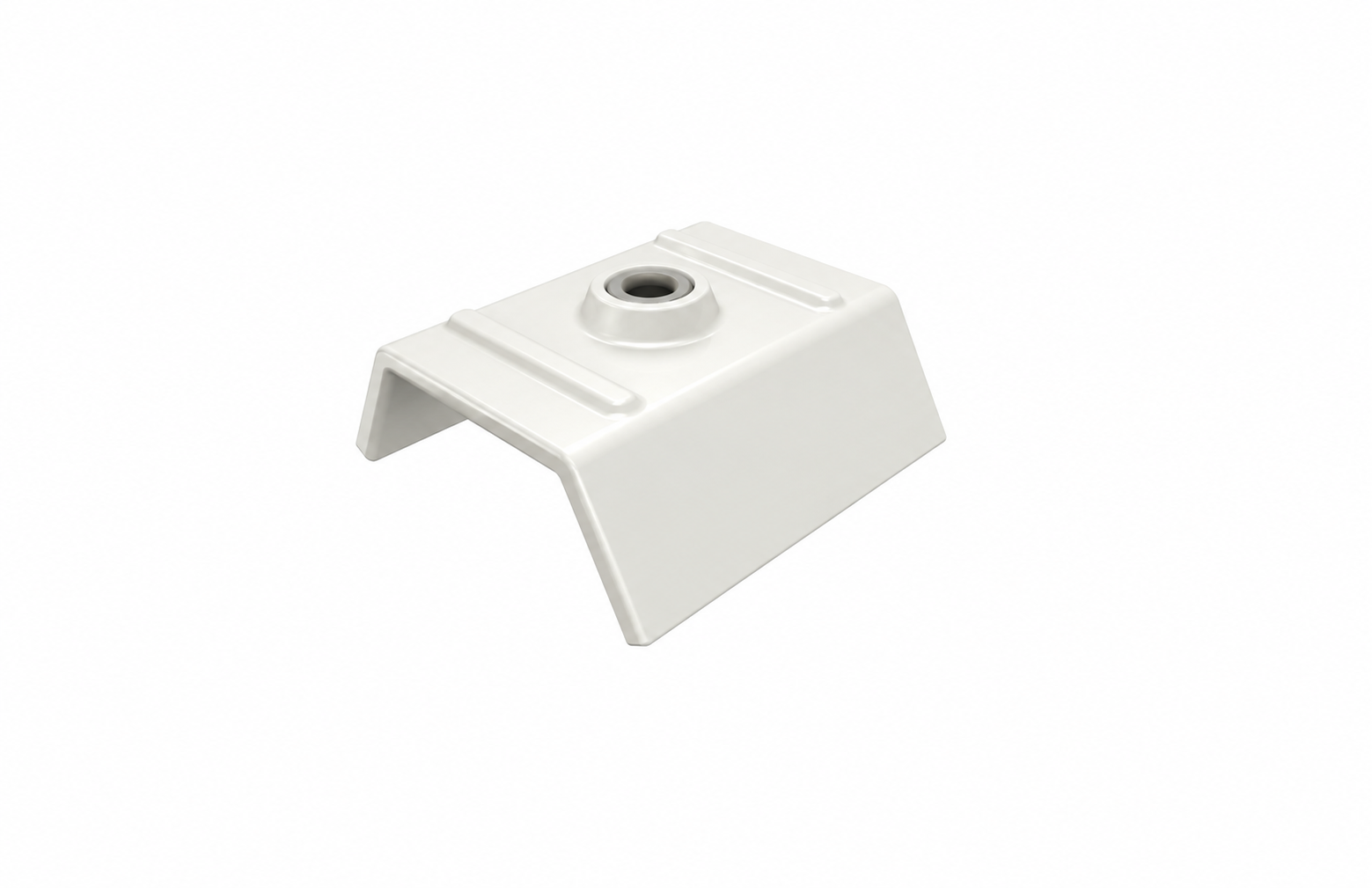 Vis option: Cavalier pan. toiture 9010 (100 pc)