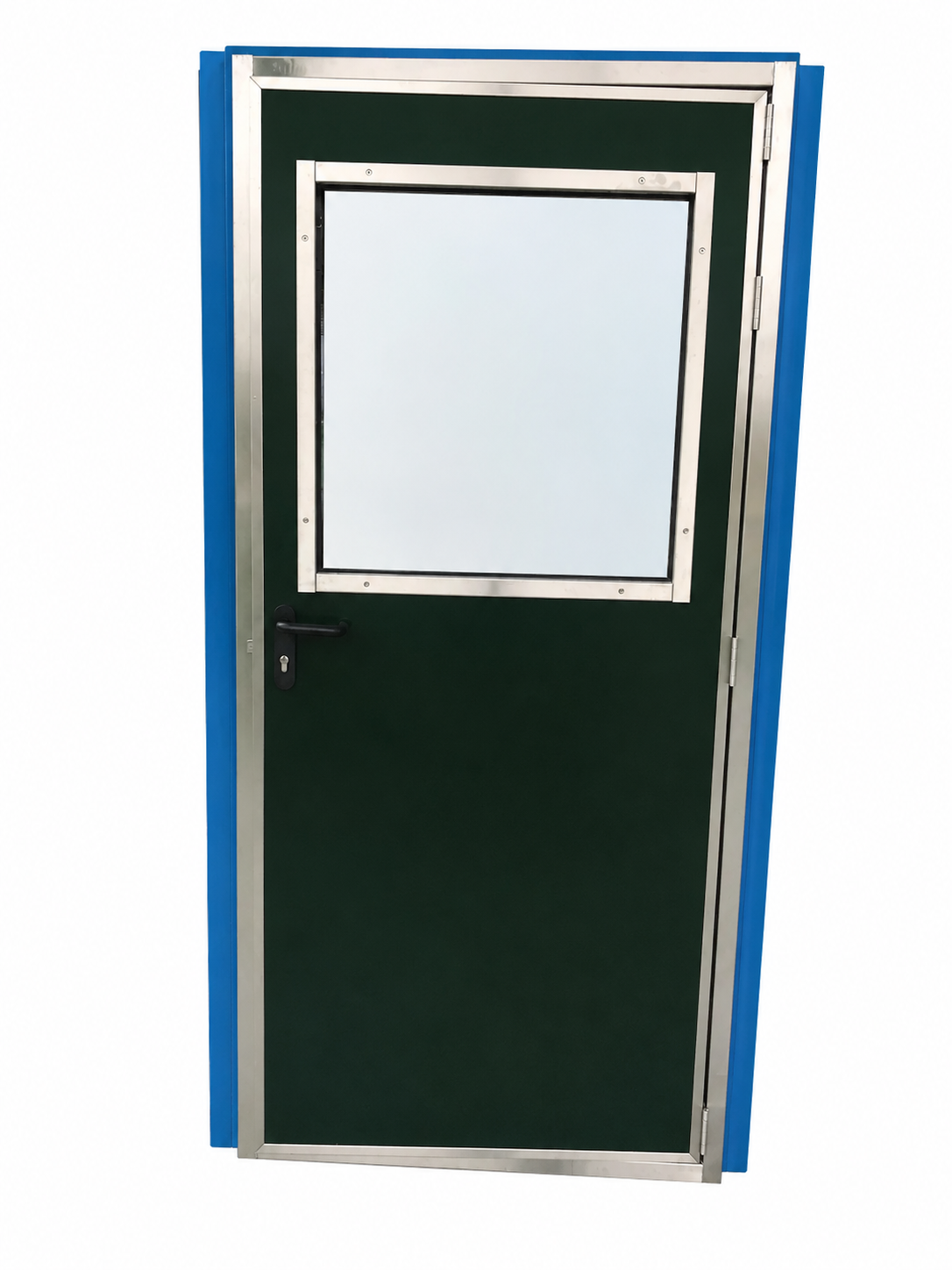 Vitre encastrée double vitrage 710 x 710 mm