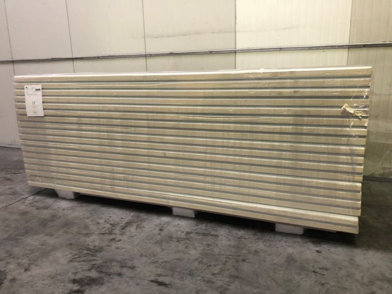 Panneaux sandwich 60 mm 8 longueurs 3000 mm (NCND600213)