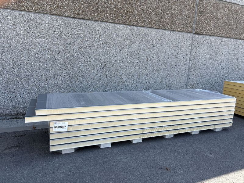 Panneaux isolants 100 mm 7 longueurs 4000 mm (NCS112837)
