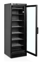 Armoire de congelation porte vitrée UFSC371G Black